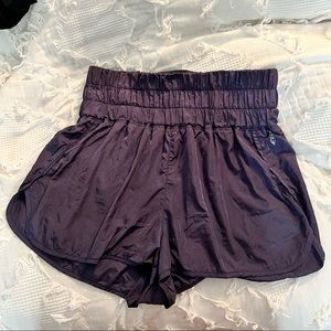 Navy Blue Free People Way Home Shorts